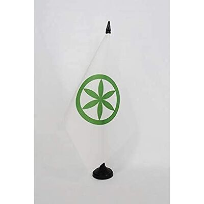 AZ FLAG Drapeau de Table Padanie indépendantiste 21x14 cm Socle Plastique - Publicité AZ FLAG Drapeau de Table Padanie indépendantiste 21x14 cm Socle Plastique - Publicité