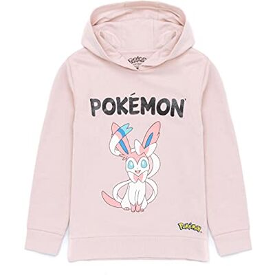 Pokémon Hoodie Girls Enfants Game Cadeaux Sylveon Lilac Jumper Pullover 5-6 Ans - Publicité Pokémon Hoodie Girls Enfants Game Cadeaux Sylveon Lilac Jumper Pullover 5-6 Ans - Publicité