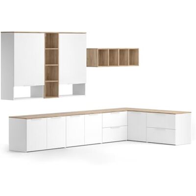 Vicco Wido Meuble TV - Design Moderne, Grand Espace de Rangement, Montage Facile - Publicité Vicco Wido Meuble TV - Design Moderne, Grand Espace de Rangement, Montage Facile - Publicité