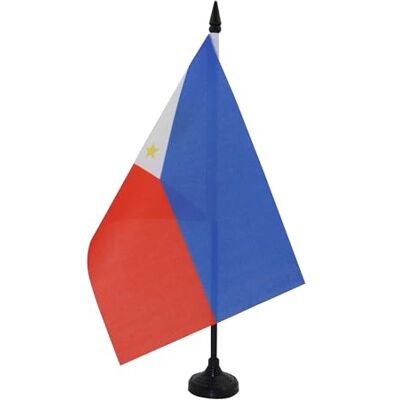 AZ FLAG Drapeau de Table Philippines 21x14 cm Socle Plastique - Publicité AZ FLAG Drapeau de Table Philippines 21x14 cm Socle Plastique - Publicité