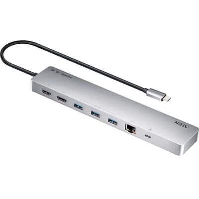 Aten UH3240 USB-C Dock 4K Dual Display avec Power Passthrough - Publicité Aten UH3240 USB-C Dock 4K Dual Display avec Power Passthrough - Publicité