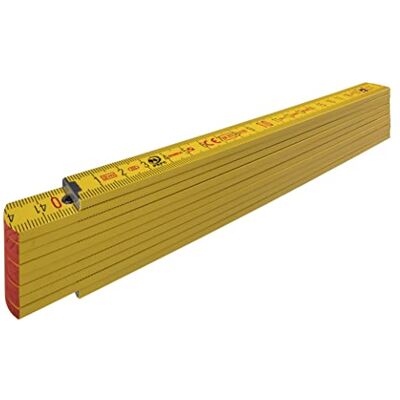 Stabila Metro madera 707 2m Multicolore - Publicité Stabila Metro madera 707 2m Multicolore - Publicité