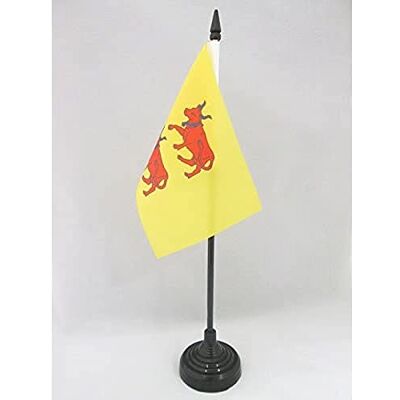 AZ FLAG Drapeau de Table Province du Béarn 15x10 cm Socle Plastique - Publicité AZ FLAG Drapeau de Table Province du Béarn 15x10 cm Socle Plastique - Publicité