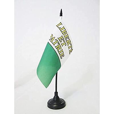 AZ FLAG Drapeau de Table Canton de Vaud 15x15 cm Socle Plastique - Publicité AZ FLAG Drapeau de Table Canton de Vaud 15x15 cm Socle Plastique - Publicité