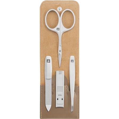 Ensemble de manucure premium taupe ZWILLING - Soins des ongles et de la peau - Publicité Ensemble de manucure premium taupe ZWILLING - Soins des ongles et de la peau - Publicité