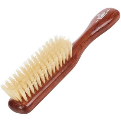 KENT Brosses fines et étroites en bois de danta à poils blancs doux pour femme - Publicité KENT Brosses fines et étroites en bois de danta à poils blancs doux pour femme - Publicité