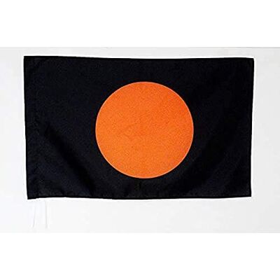 AZ FLAG Drapeau course automobile noir et disque orange 90x60 cm Drapeau De Commissaire 100% Polyester Avec Fourreau et Cordelette Pavillon 45 g - Publicité AZ FLAG Drapeau course automobile noir et disque orange 90x60 cm Drapeau De Commissaire 100% Polyester Avec Fourreau et Cordelette Pavillon 45 g - Publicité