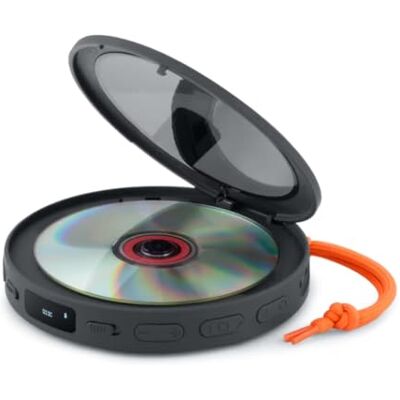 MUSE M-920 DMO Lecteur CD/MP3 Portable avec émetteur Bluetooth et Protection Contre Les Chocs Écran OLED, USB-C & Batterie 2000 mAh - Publicité MUSE M-920 DMO Lecteur CD/MP3 Portable avec émetteur Bluetooth et Protection Contre Les Chocs Écran OLED, USB-C & Batterie 2000 mAh - Publicité