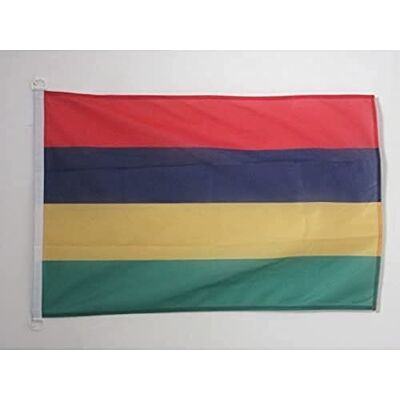 Az Flag - Maurice - 45x30cm - Nautique - Flag - Publicité Az Flag - Maurice - 45x30cm - Nautique - Flag - Publicité