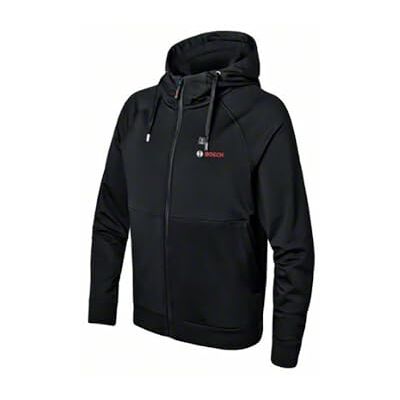 Bosch veste sweat chauffante GHH 12+18V XA (avec adaptateur de charge USB GAA 12V-21) taille 3XL - Publicité Bosch veste sweat chauffante GHH 12+18V XA (avec adaptateur de charge USB GAA 12V-21) taille 3XL - Publicité