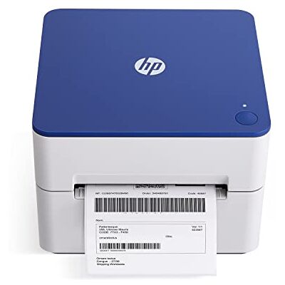 HP Work Solutions d'expédition 4x6 d'étiquettes Thermique Imprimante Facile à Utiliser, Haute Vitesse 203 DPI pour Le Bureau à Domicile ou l'entreprise Prend en Charge PC et Mac - Publicité HP Work Solutions d'expédition 4x6 d'étiquettes Thermique Imprimante Facile à Utiliser, Haute Vitesse 203 DPI pour Le Bureau à Domicile ou l'entreprise Prend en Charge PC et Mac - Publicité
