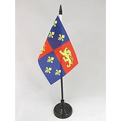 AZ FLAG Drapeau De Table Landes 15x10 cm Mini Drapeau Du Département Landais De Bureau 100% Polyester Avec Hampe De 25cm Et Socle En Plastique Noir - Publicité AZ FLAG Drapeau De Table Landes 15x10 cm Mini Drapeau Du Département Landais De Bureau 100% Polyester Avec Hampe De 25cm Et Socle En Plastique Noir - Publicité