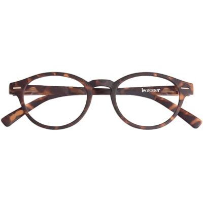 Isotoner Loupes de lecture mixte adulte branches flexibles confort, verres extra fins, +3.00, ecaille - Publicité Isotoner Loupes de lecture mixte adulte branches flexibles confort, verres extra fins, +3.00, ecaille - Publicité