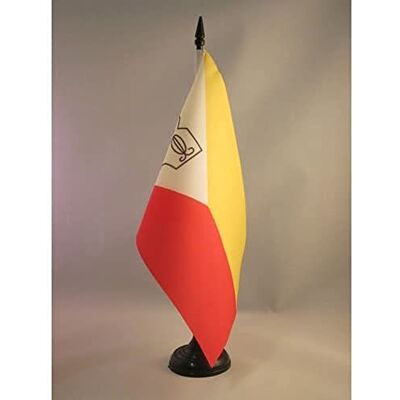 AZ FLAG Drapeau de Table Iles Marquises 21x14 cm Socle Plastique - Publicité AZ FLAG Drapeau de Table Iles Marquises 21x14 cm Socle Plastique - Publicité