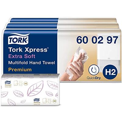 Serviette en papier Tork multifold - 2 épaisseurs, 600297 - Serviettes en papier - Publicité Serviette en papier Tork multifold - 2 épaisseurs, 600297 - Serviettes en papier - Publicité