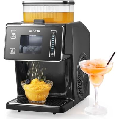 VEVOR Broyeur à Glace Pilée 20 kg/24 h, Machine à Glace Râpée Flocon de Neige, avec Lame en Acier Inoxydable, Réservoir de 0,8 L, Pré-refroidissement Rapide, pour Dessert Boulangerie Café Maison - Publicité VEVOR Broyeur à Glace Pilée 20 kg/24 h, Machine à Glace Râpée Flocon de Neige, avec Lame en Acier Inoxydable, Réservoir de 0,8 L, Pré-refroidissement Rapide, pour Dessert Boulangerie Café Maison - Publicité