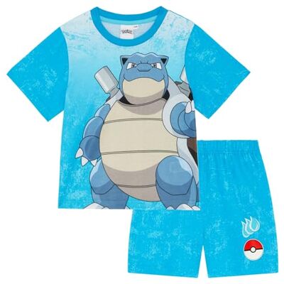 Pokémon Pyjama Court rétro Tortank/Blastoise, Bleu, 8-9 Ans 134cm - Publicité Pokémon Pyjama Court rétro Tortank/Blastoise, Bleu, 8-9 Ans 134cm - Publicité