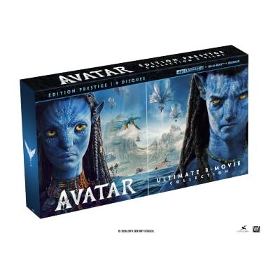 Avatar Collection 3 films : Avatar + Avatar : La Voie de l'eau + Avatar : De Feu et de cendres - Publicité Avatar Collection 3 films : Avatar + Avatar : La Voie de l'eau + Avatar : De Feu et de cendres - Publicité