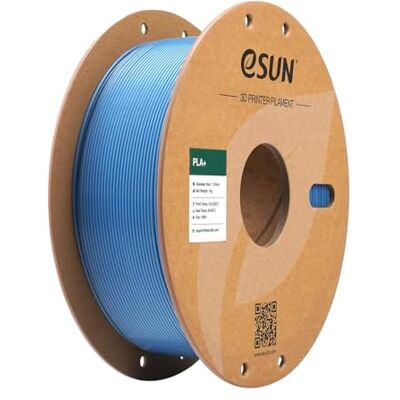 eSUN PLA+ Filament 1.75mm 1KG (2.2 LBS) pour Imprimante 3D, Bleu Azur Renforcé Ténacité Filament PLA Plus, Précision Dimensionnelle +/- 0.03mm - Publicité eSUN PLA+ Filament 1.75mm 1KG (2.2 LBS) pour Imprimante 3D, Bleu Azur Renforcé Ténacité Filament PLA Plus, Précision Dimensionnelle +/- 0.03mm - Publicité