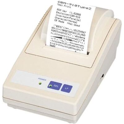 Citizen CbM-910ii, Rs232 Bondrucker, Nadeldruck, Medienbreite (max): 58mm, Druckbreite (max.): 40 Zeichen, Geschwindigkeit (max.): 2,5lps, Rs232, Ink - Publicité Citizen CbM-910ii, Rs232 Bondrucker, Nadeldruck, Medienbreite (max): 58mm, Druckbreite (max.): 40 Zeichen, Geschwindigkeit (max.): 2,5lps, Rs232, Ink - Publicité