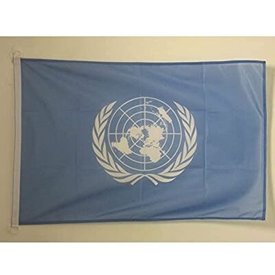 Az Flag - ONU 30x45 - Nautique - Drapeau - Publicité Az Flag - ONU 30x45 - Nautique - Drapeau - Publicité