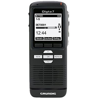 Grundig Digta 7 Push - Enregistreur vocal numérique - Écran XXL à contraste élevé - Publicité Grundig Digta 7 Push - Enregistreur vocal numérique - Écran XXL à contraste élevé - Publicité