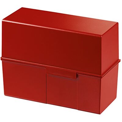 HAN 975-17 Organiseur de bureau pour 500 fiches Rouge - Publicité HAN 975-17 Organiseur de bureau pour 500 fiches Rouge - Publicité
