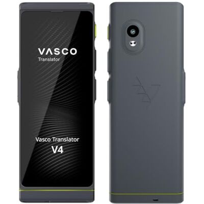 Vasco Electronics Traducteur vocal instantané Vasco V4 108 langues Internet gratuit à vie pour les traductions dans près de 200 pays Le traducteur le plus récent du marché Stone Gray - Publicité Vasco Electronics Traducteur vocal instantané Vasco V4 108 langues Internet gratuit à vie pour les traductions dans près de 200 pays Le traducteur le plus récent du marché Stone Gray - Publicité