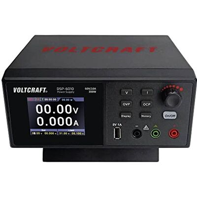 VOLTCRAFT Alimentation de Laboratoire réglable DSP-6010 0-60 V 0-10 A 300 W Femelle USB A 2.0 télécommandable Nbr. Publicité VOLTCRAFT Alimentation de Laboratoire réglable DSP-6010 0-60 V 0-10 A 300 W Femelle USB A 2.0 télécommandable Nbr. Publicité