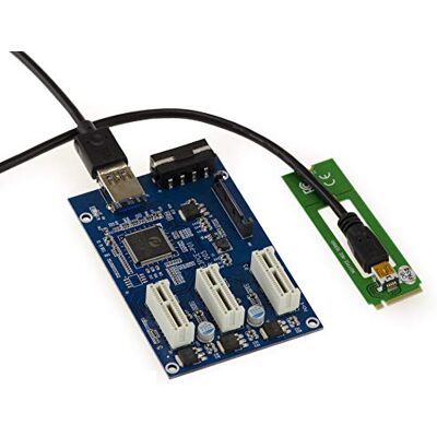 Kalea-Informatique M2 à PCIe Risers - 3 Ports - Publicité Kalea-Informatique M2 à PCIe Risers - 3 Ports - Publicité