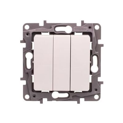 Legrand - 764503 - Blanc - Encastré - Interrupteur électrique - Publicité Legrand - 764503 - Blanc - Encastré - Interrupteur électrique - Publicité