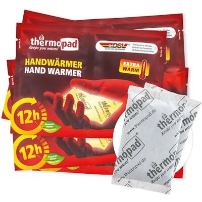 Thermopad - Handwärmer - Activé par l'oxygène - Jusqu'à 12 h de chaleur - Hand warmer - Publicité Thermopad - Handwärmer - Activé par l'oxygène - Jusqu'à 12 h de chaleur - Hand warmer - Publicité