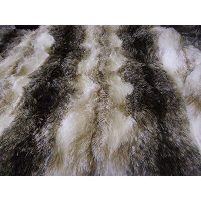 CRS Tissus en Faux Fourrure - Luxe - 1m x 150cm - Tissus - Publicité CRS Tissus en Faux Fourrure - Luxe - 1m x 150cm - Tissus - Publicité