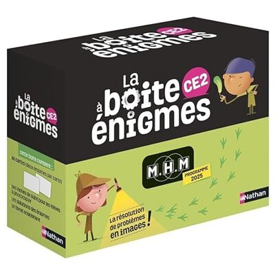 Pinel, Nicolas MHM La boite à énigmes CE2: Programme 2025 - Publicité Pinel, Nicolas MHM La boite à énigmes CE2: Programme 2025 - Publicité