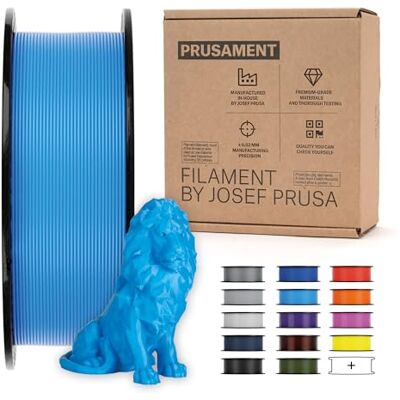 Prusament PLA Filament pour imprimante 3D Azure Blue 1,75 mm – 1 kg Haute précision ±0,02 mm Facile à imprimer Déformation minimale Sans nœuds Pour débutants et professionnels - Publicité Prusament PLA Filament pour imprimante 3D Azure Blue 1,75 mm – 1 kg Haute précision ±0,02 mm Facile à imprimer Déformation minimale Sans nœuds Pour débutants et professionnels - Publicité