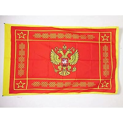 AZ FLAG Drapeau Forces armées de la Fédération de Russie 90x60 cm Drapeau De L'Armée Russe 100% Polyester Avec Fourreau et Cordelette Pavillon 50 g - Publicité AZ FLAG Drapeau Forces armées de la Fédération de Russie 90x60 cm Drapeau De L'Armée Russe 100% Polyester Avec Fourreau et Cordelette Pavillon 50 g - Publicité
