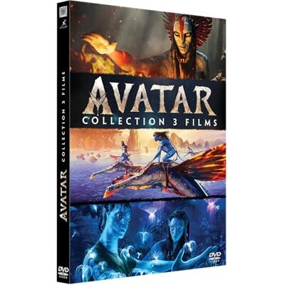 Avatar Collection 3 films : Avatar + Avatar : La Voie de l'eau + Avatar : De Feu et de cendres - Publicité Avatar Collection 3 films : Avatar + Avatar : La Voie de l'eau + Avatar : De Feu et de cendres - Publicité