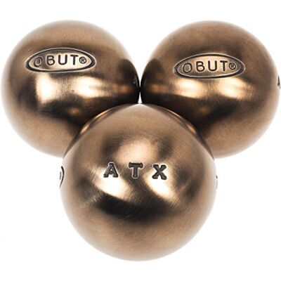 Obut ATX Competition 75mm m Boules de pétanque Gris Taille 730g - Publicité Obut ATX Competition 75mm m Boules de pétanque Gris Taille 730g - Publicité