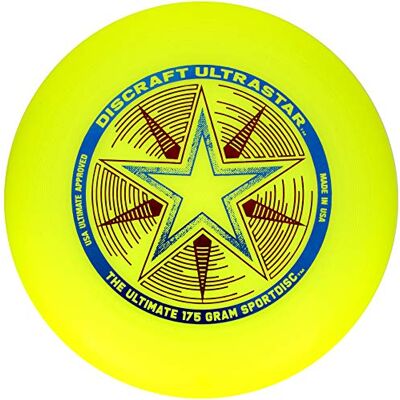 Discraft Disque volant Ultra Star - frisbee - Publicité Discraft Disque volant Ultra Star - frisbee - Publicité