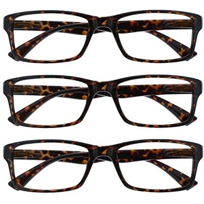 Opulize RR92 Lunettes de lecture tortue marron - +1,00 dioptries - Publicité Opulize RR92 Lunettes de lecture tortue marron - +1,00 dioptries - Publicité