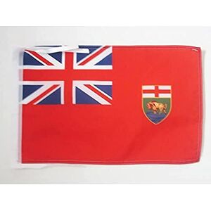 AZ FLAG Drapeau Manitoba 45x30cm PAVILLON Canadien Canada 30 x 45 cm Haute qualité - Publicité