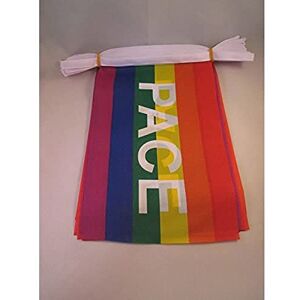 Guirlande arc-en-ciel AZ FLAG 6m - Bannière de Paix - 20 Drapeaux 21x15cm - Publicité Guirlande arc-en-ciel AZ FLAG 6m - Bannière de Paix - 20 Drapeaux 21x15cm - Publicité