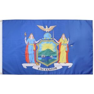 AZ FLAG - Drapeau de New York 90x60cm - Flag - Publicité AZ FLAG - Drapeau de New York 90x60cm - Flag - Publicité