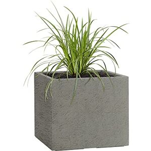 Pflanzwerk ® Pot de Fleur Fibre de Verre Cube Jardinière Lava Gris 23x23x23cm XXL *Résistant au Gel* *Protection UV* *Qualité européenne* - Publicité Pflanzwerk ® Pot de Fleur Fibre de Verre Cube Jardinière Lava Gris 23x23x23cm XXL *Résistant au Gel* *Protection UV* *Qualité européenne* - Publicité