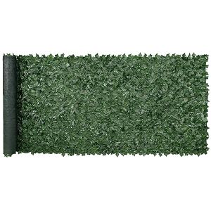 VEVOR Haie Artificielle 401x150 cm Brise Vue Clôture de Lierre Artificiel Intimité Support en Tissu Maillé et Joint Renforcé Déco Fausses Feuilles pour Jardin, Extérieur, Cour, Balcon, Terrasse, Patio - Publicité