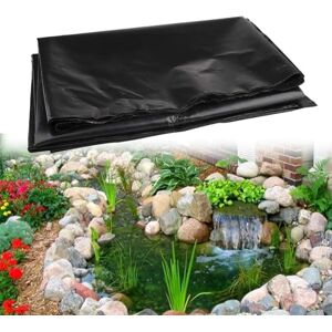 Dtyubfg Bâche EPDM pour Bassin 8x14m, Flexible, résistante aux UV, Facile à découper – Étanchéité et durabilité Idéale pour bassins à Poissons, Cascades, Jardins Aquatiques, fontaines - Publicité Dtyubfg Bâche EPDM pour Bassin 8x14m, Flexible, résistante aux UV, Facile à découper – Étanchéité et durabilité Idéale pour bassins à Poissons, Cascades, Jardins Aquatiques, fontaines - Publicité