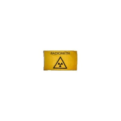 Digni® Drapeau Radioaktiv Radioactive 90 x 150 cm - Publicité Digni® Drapeau Radioaktiv Radioactive 90 x 150 cm - Publicité