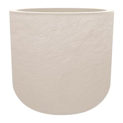 EDA Pot Rond 40 cm Volcania'Up 32,5 L Décor Imitation Pierre Simple Paroi avec Colerette Trompe-l'oeil Zone de Rétention d'eau pour Limiter l'Arrosage Ø 38,5 x H.36,8 cm Beige Calcaire - Publicité EDA Pot Rond 40 cm Volcania'Up 32,5 L Décor Imitation Pierre Simple Paroi avec Colerette Trompe-l'oeil Zone de Rétention d'eau pour Limiter l'Arrosage Ø 38,5 x H.36,8 cm Beige Calcaire - Publicité