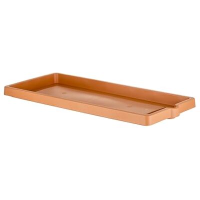 bama Soucoupe Pour Jardinière "legno" Terracotta 56 X 24 Cm - Publicité bama Soucoupe Pour Jardinière "legno" Terracotta 56 X 24 Cm - Publicité