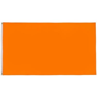 Drapeau orange uni 250x150cm - Publicité Drapeau orange uni 250x150cm - Publicité